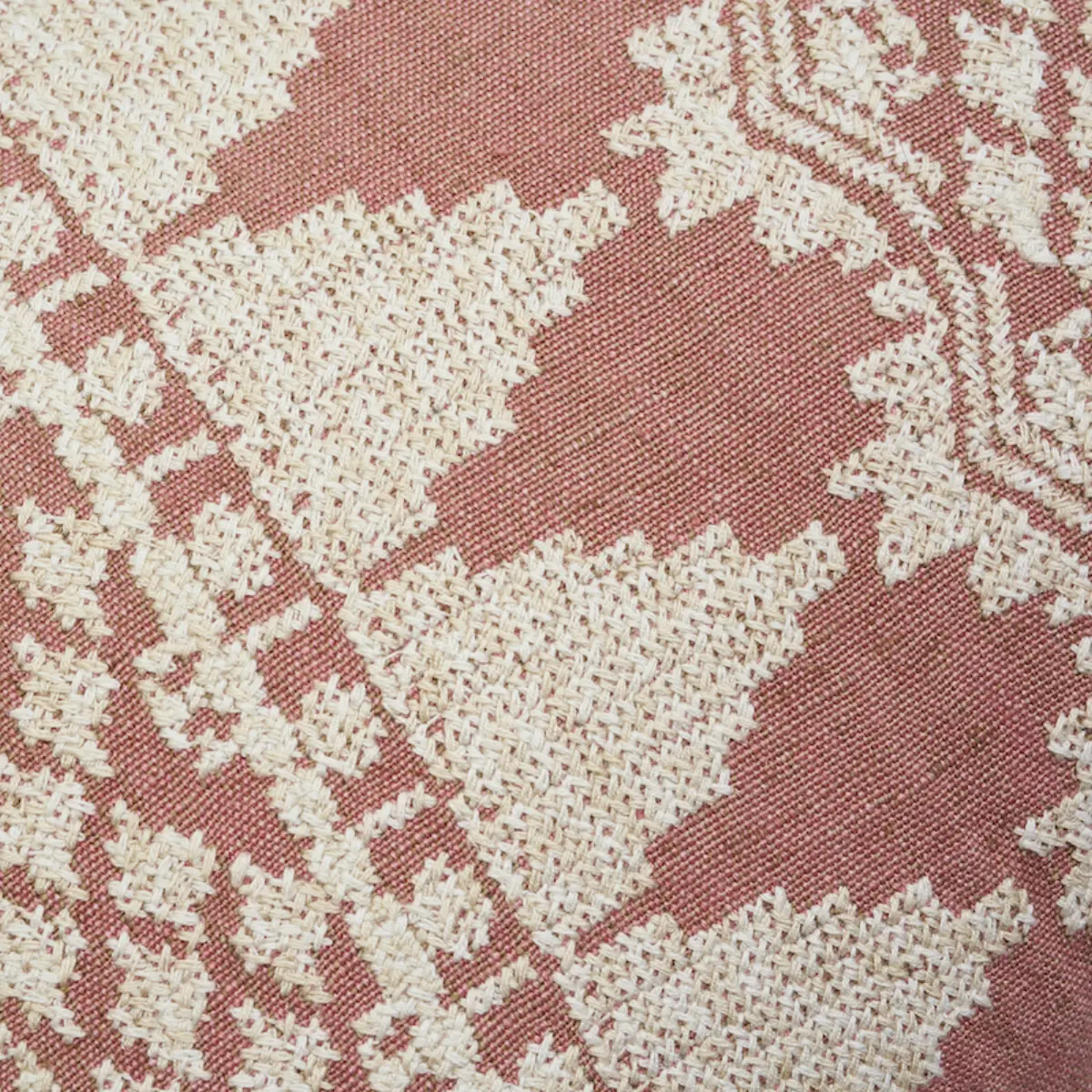 Wentworth Embroidery Pillow_ ROSE