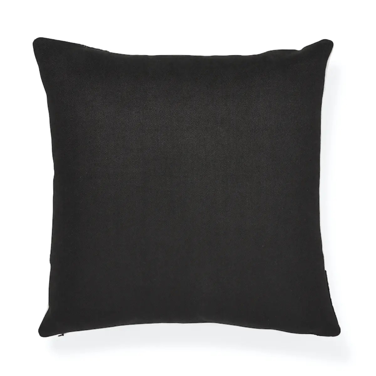 Binary Embroidery Pillow_ BLACK