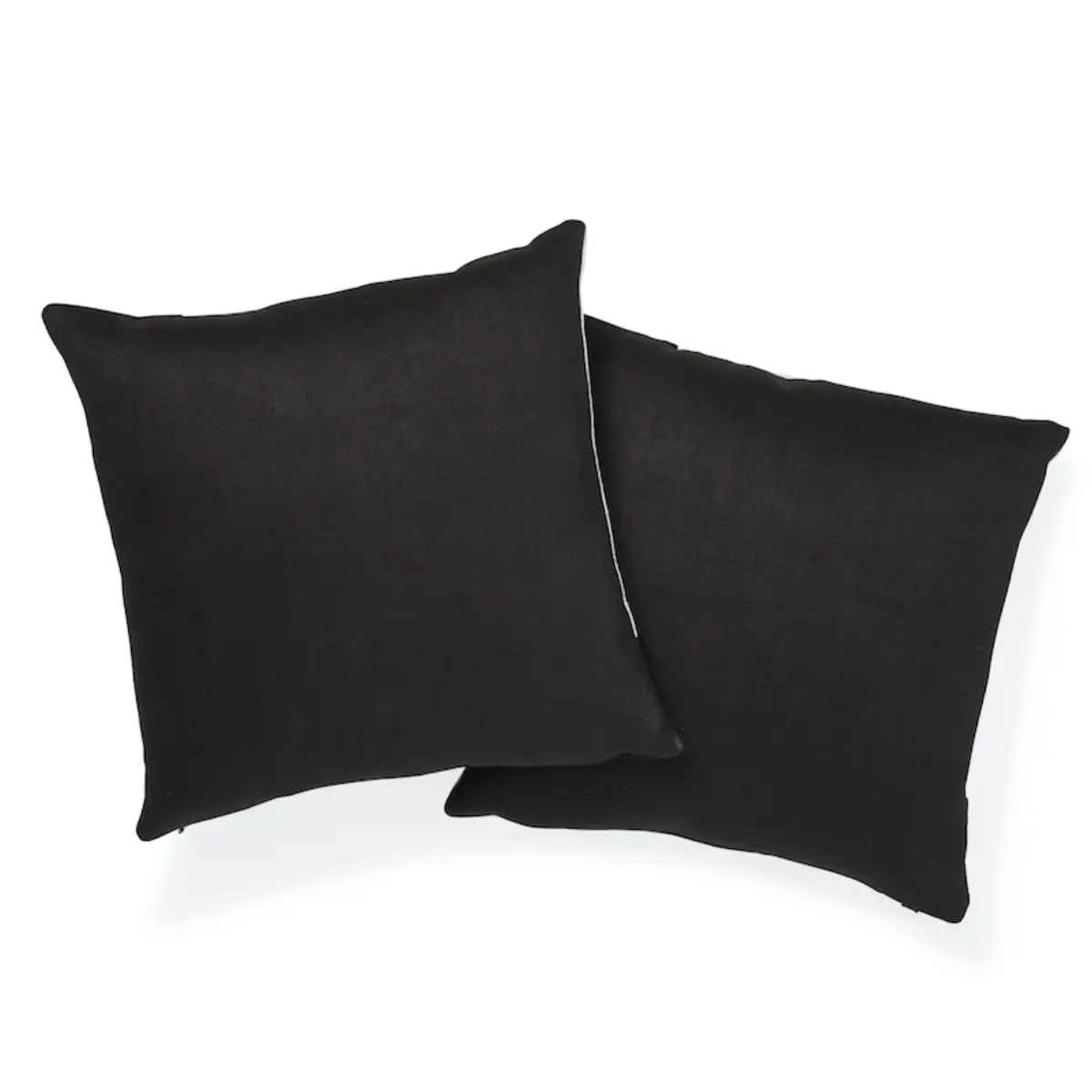 Binary Embroidery Pillow_ BLACK