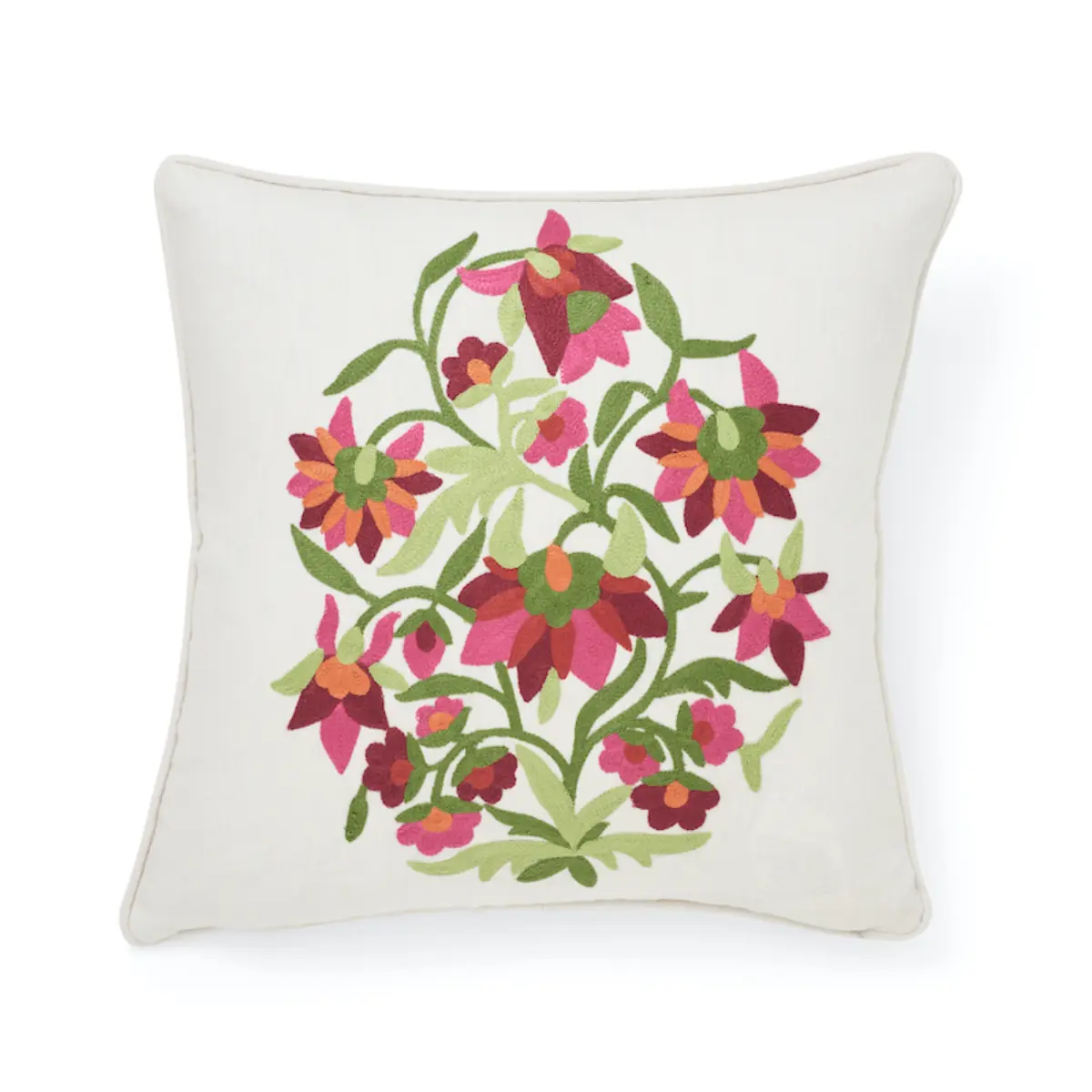 Antalya Medallian Pillow Pair_ GARNET