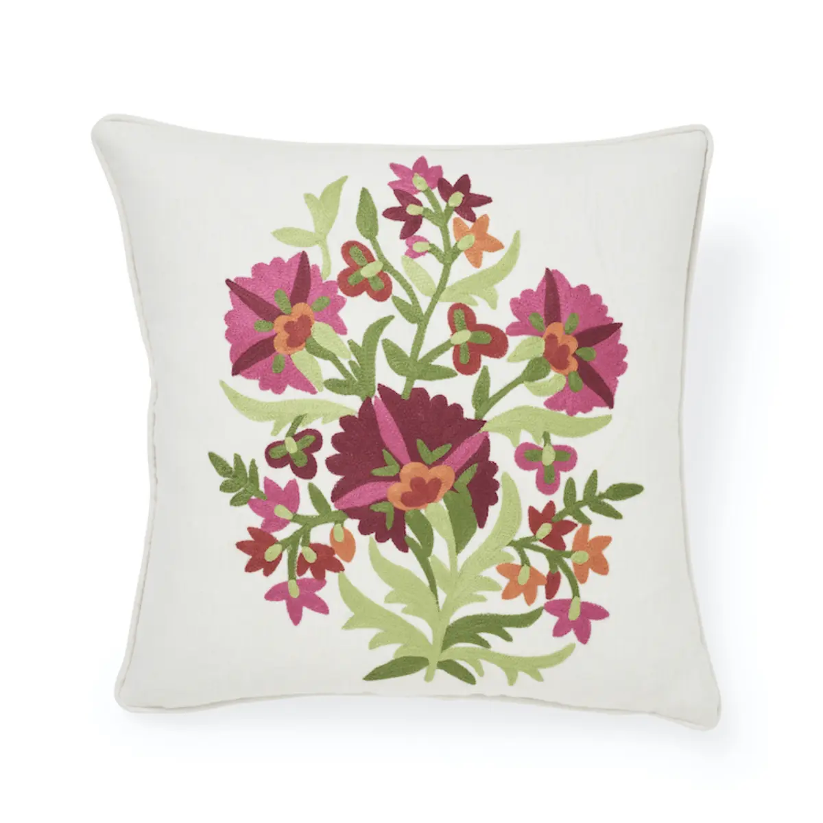 Antalya Medallian Pillow Pair_ GARNET
