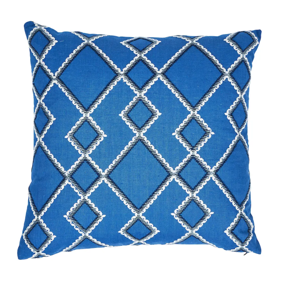 Branson Embroidery Pillow_ BLUE