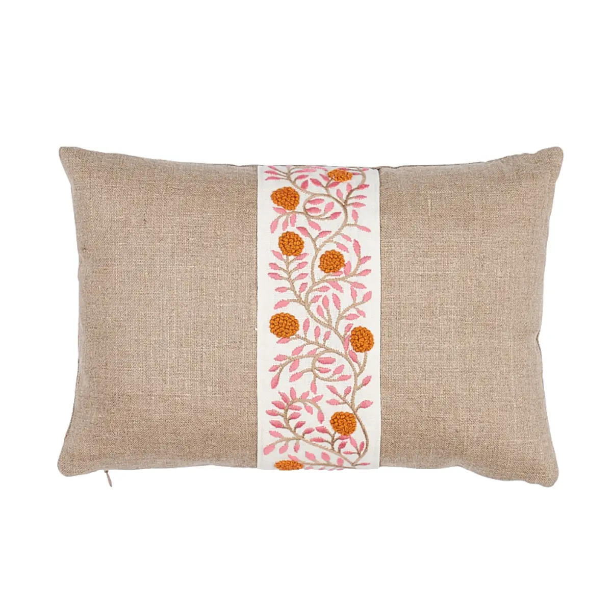 Ashoka Pillow_ ORANGE & PINK