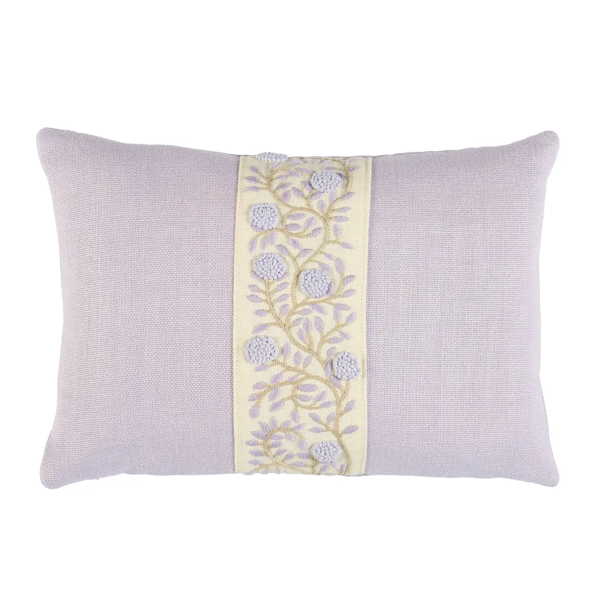 Ashoka Pillow_ LILAC & CREAM