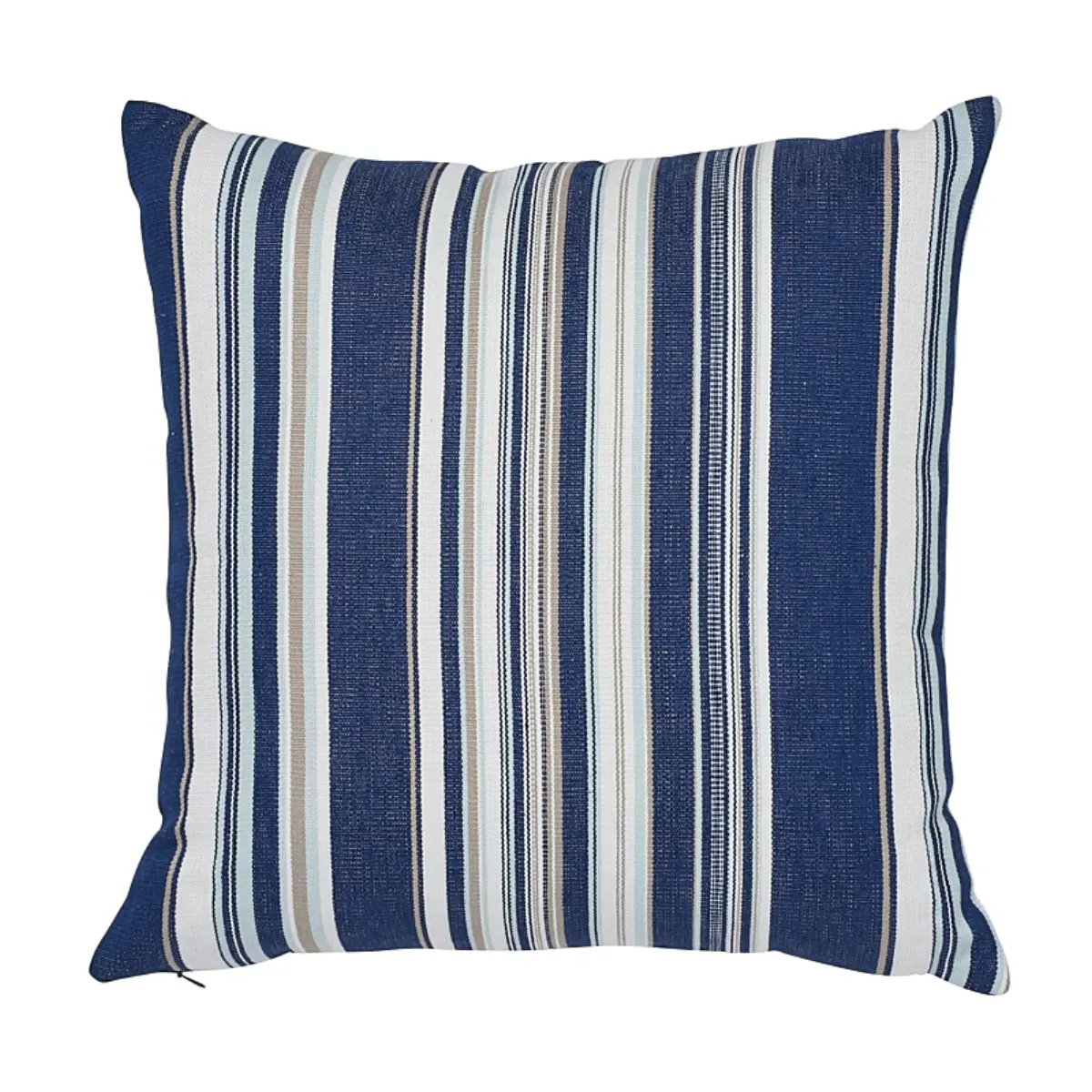 Ponderosa Stripe I/O Pillow_ NAVY BLUE