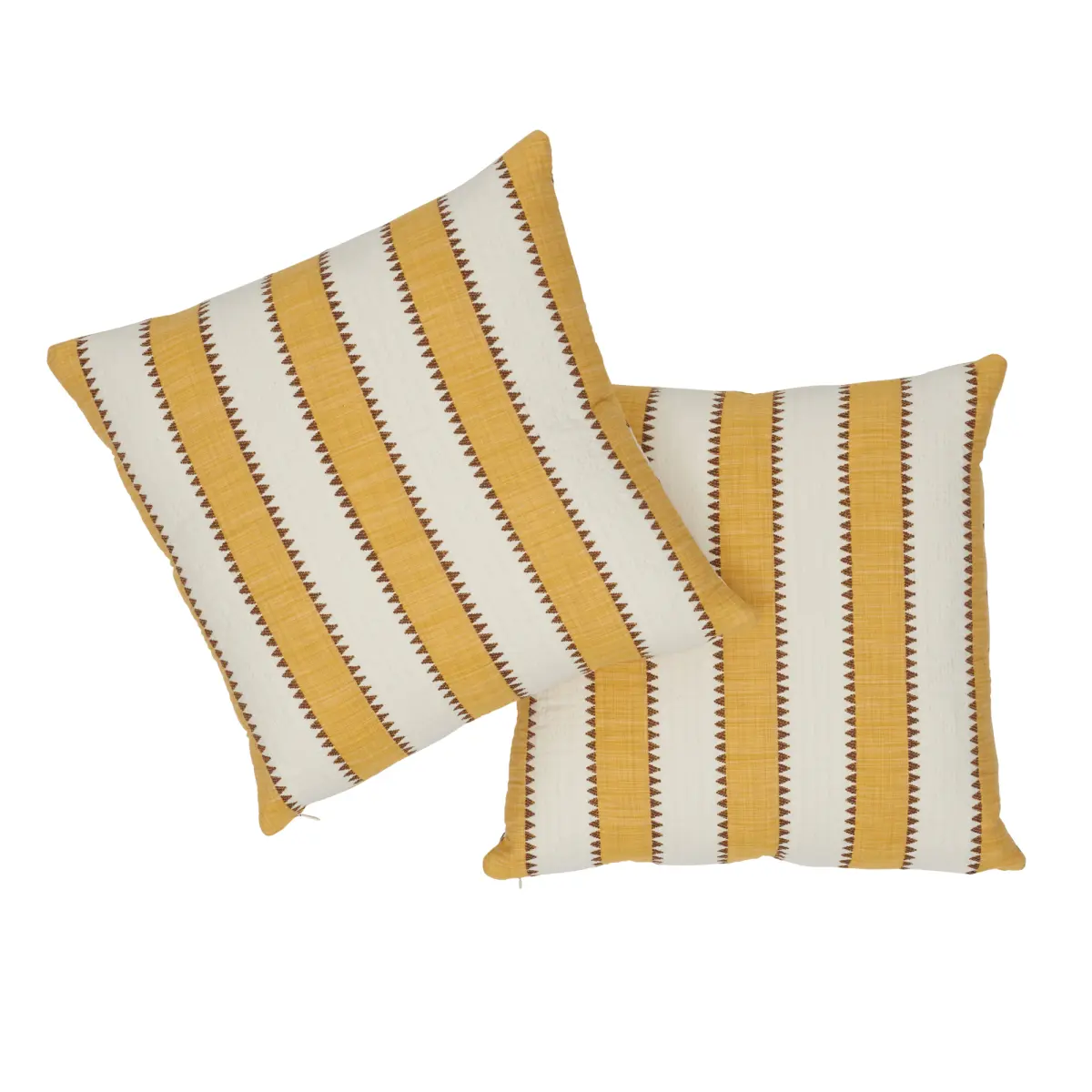Isolde Stripe Pillow_ YELLOW