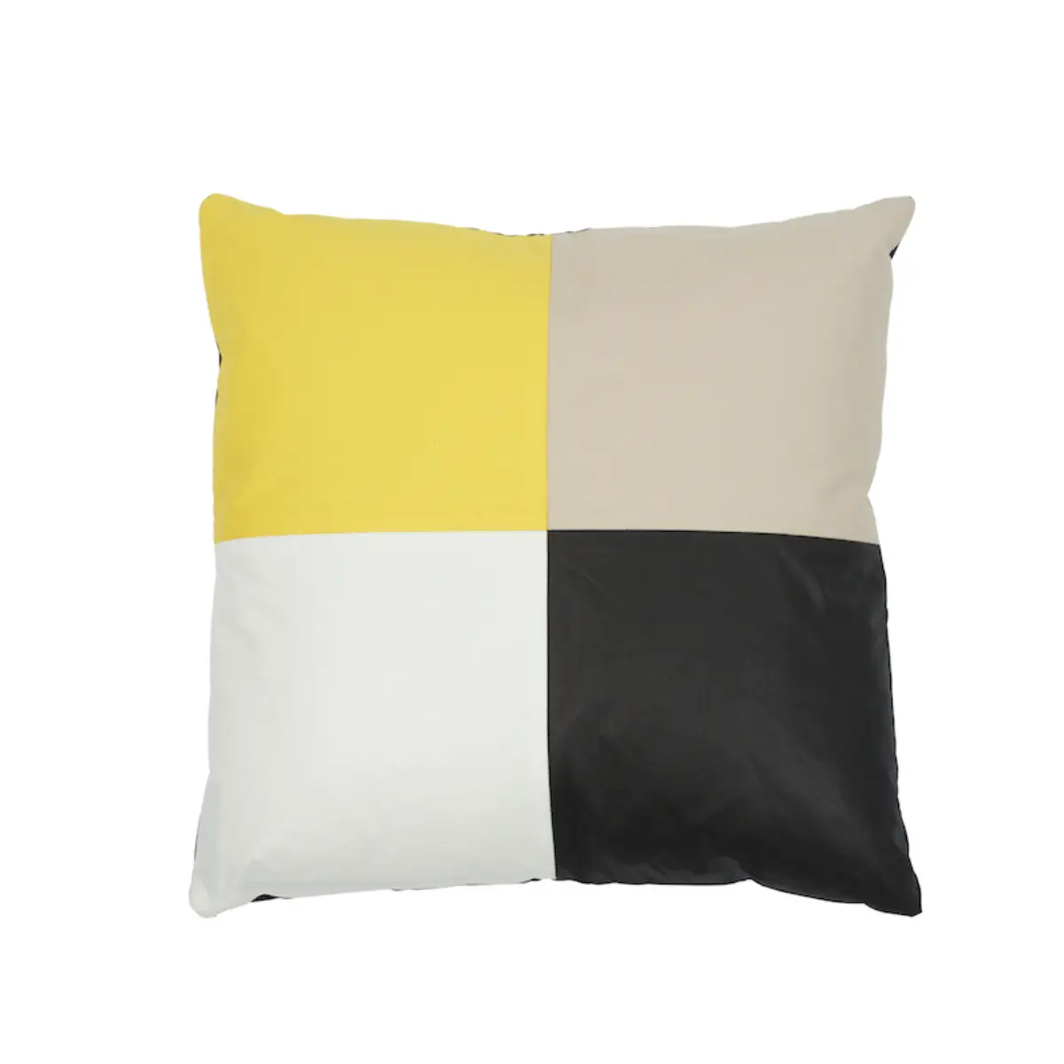 Cecil Cotton Chintz Pillow_ YELLOW WITH NEUTRALS