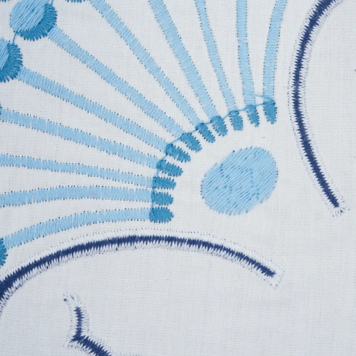 Jackie Applique Pillow_ BLUE