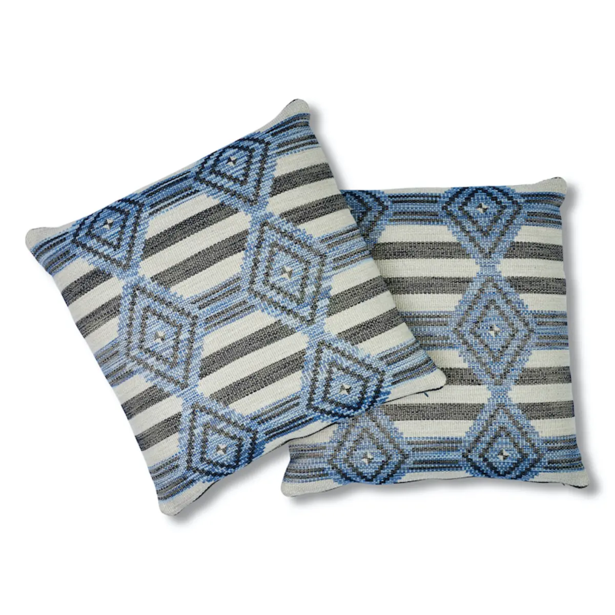 Manta Performance Pillow_ BLUE & BLACK