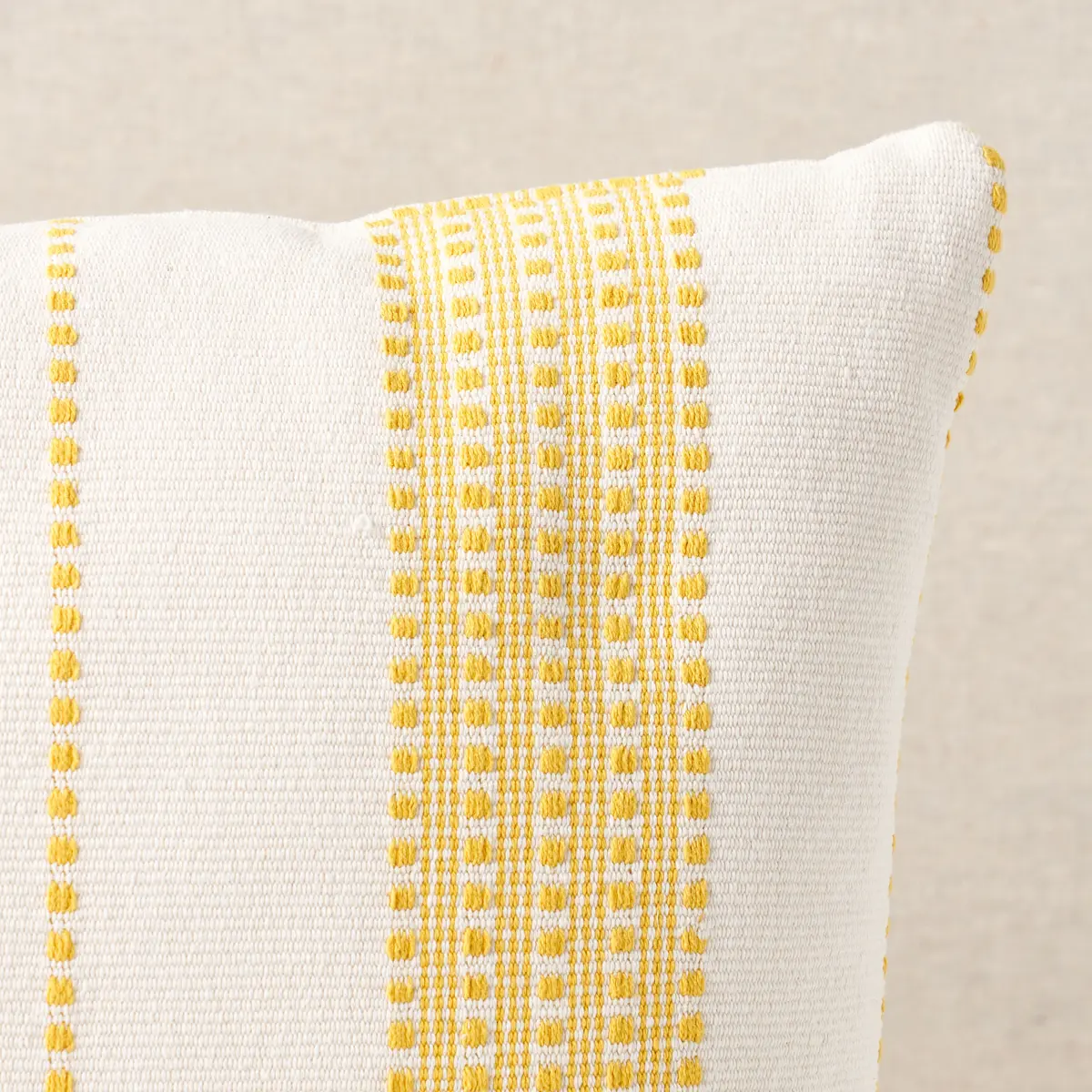 Lubeck Stripe Pillow_ YELLOW