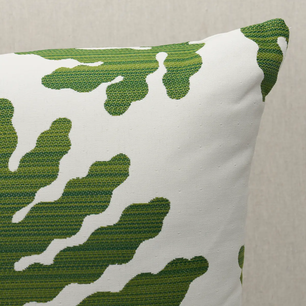Palma Sola I/O Pillow_ GREEN