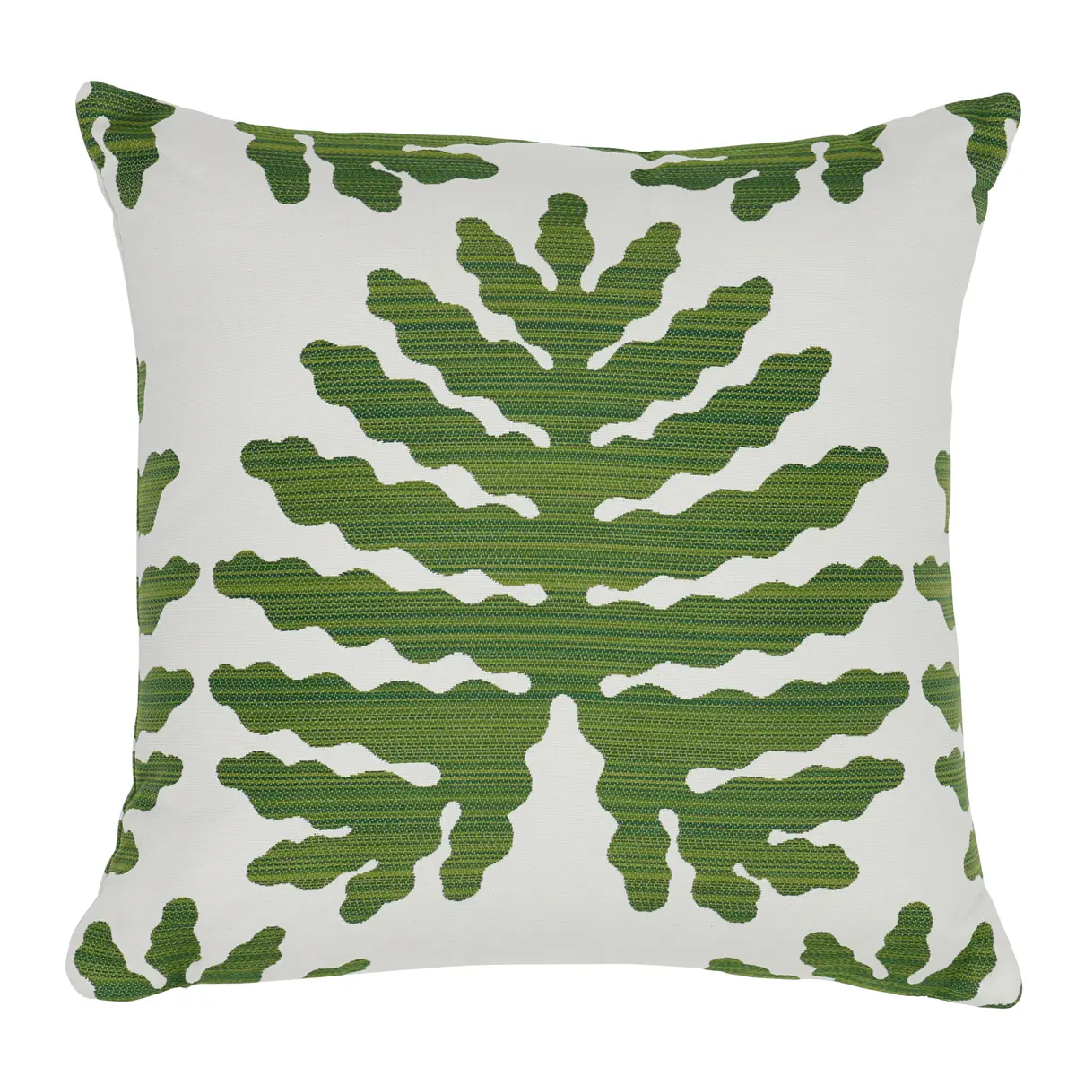 Palma Sola I/O Pillow_ GREEN