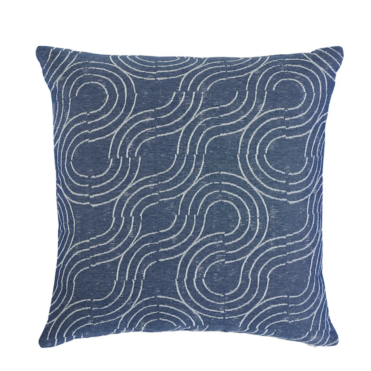 Alma Indoor/Outdoor Pillow_ DENIM