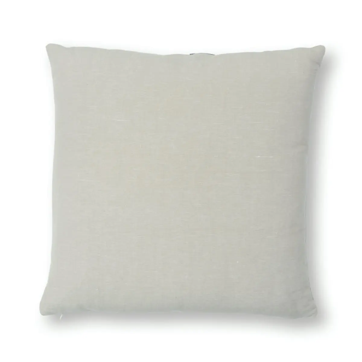 Lolland Linen Stripe Pillow_ GREY SAND