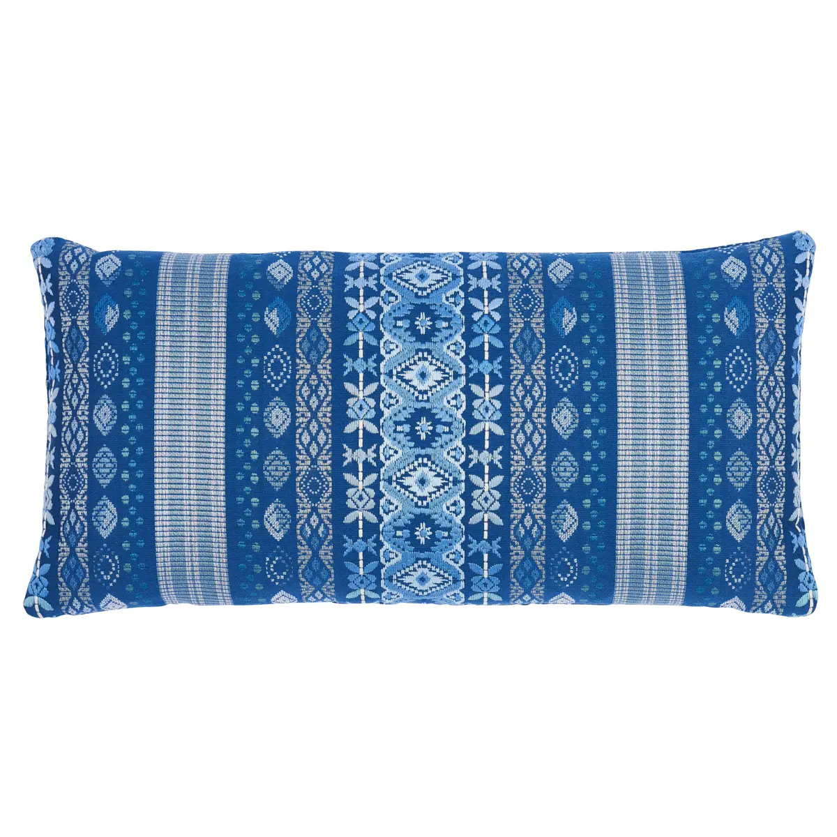Cosima Embroidery Pillow_ BLUE MULTI