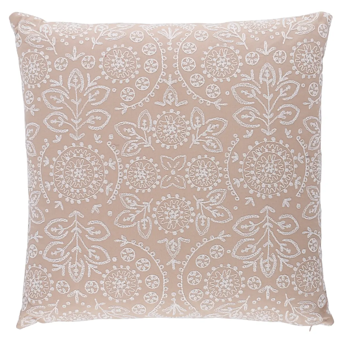 Tiana Embroidery Pillow_ NATURAL
