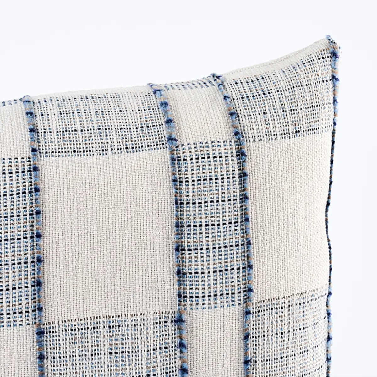 Elko Plaid Pillow_ INDIGO