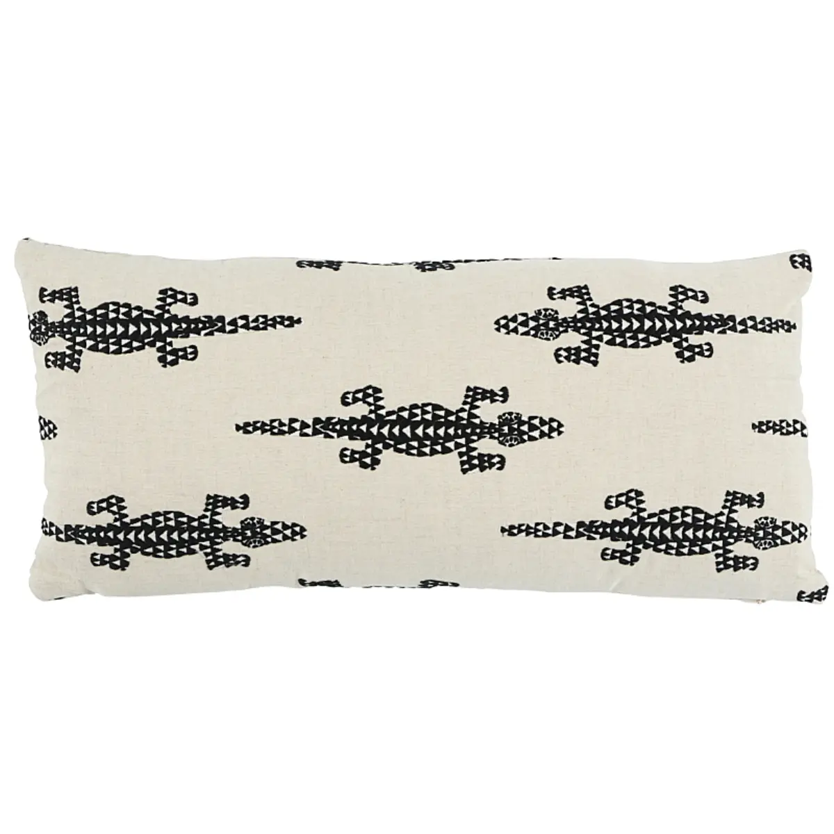 Baracoa Embroidery Pillow_ BLACK