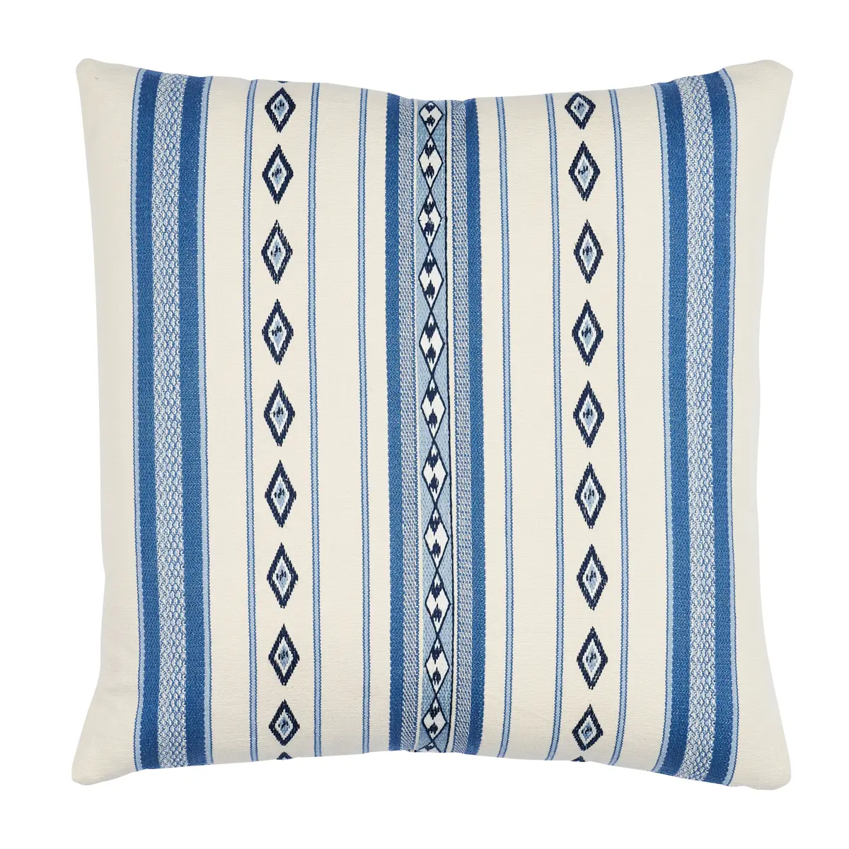 Dakota Stripe Pillow_ BLUE