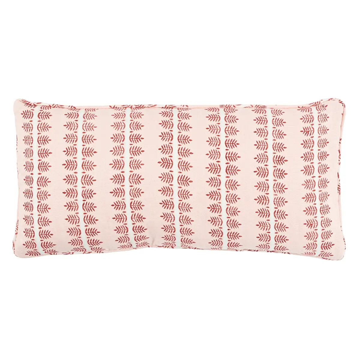 Alva Hand Block Print Pillow_ BLUSH