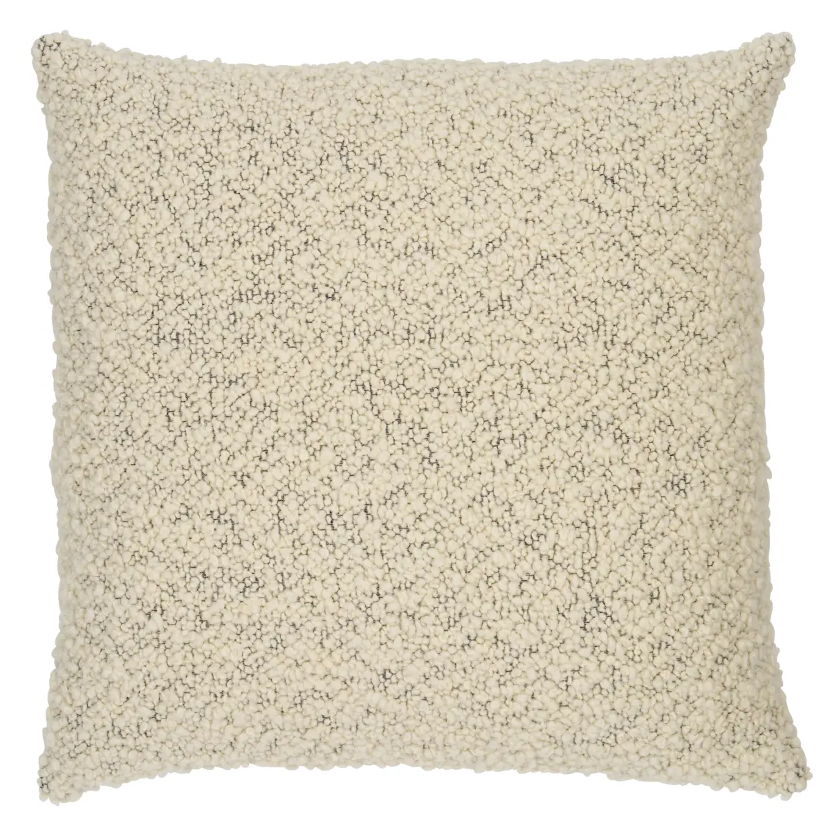 Margarete Pillow_ IVORY ON CHARCOAL