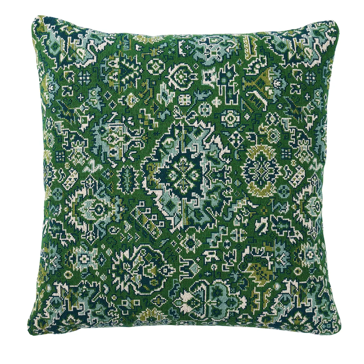 Pallay Épinglé Pillow_ EMERALD