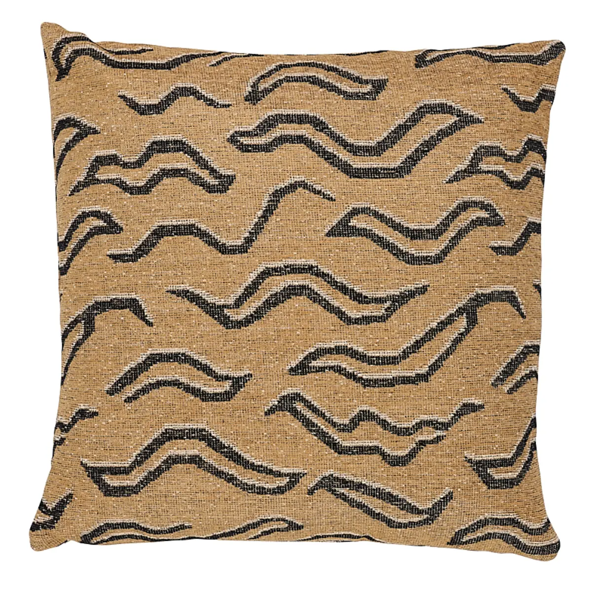 Kata Pillow_ CAMEL WITH BLACK