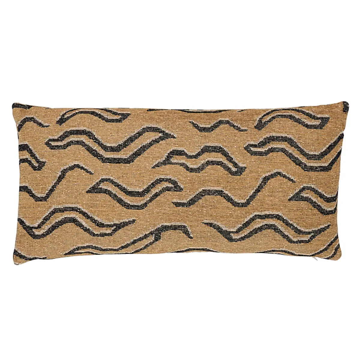 Kata Pillow_ CAMEL WITH BLACK