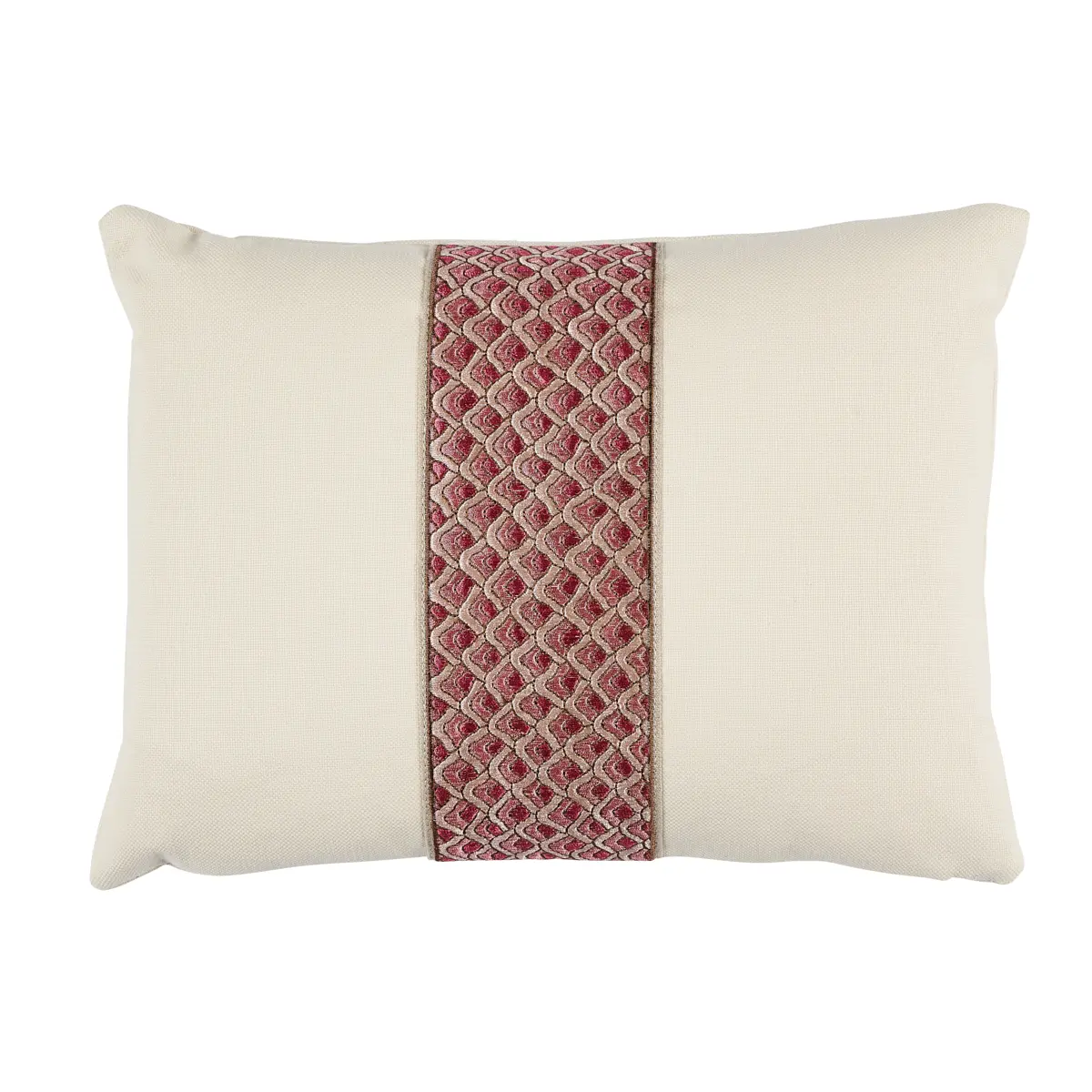 Sunrise Embroidery Pillow_ PINK