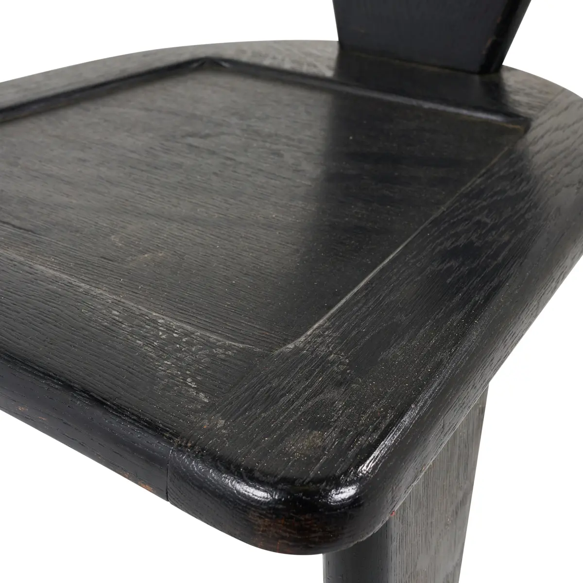 Guillerme et Chambron Chairs, Rare_ EBONIZED