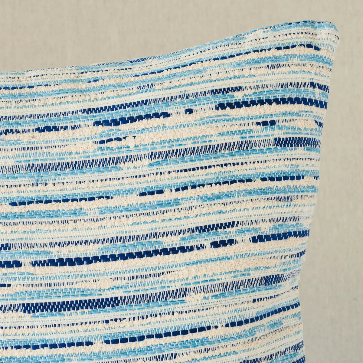 Tomori Indoor/Outdoor Pillow_ BLUE