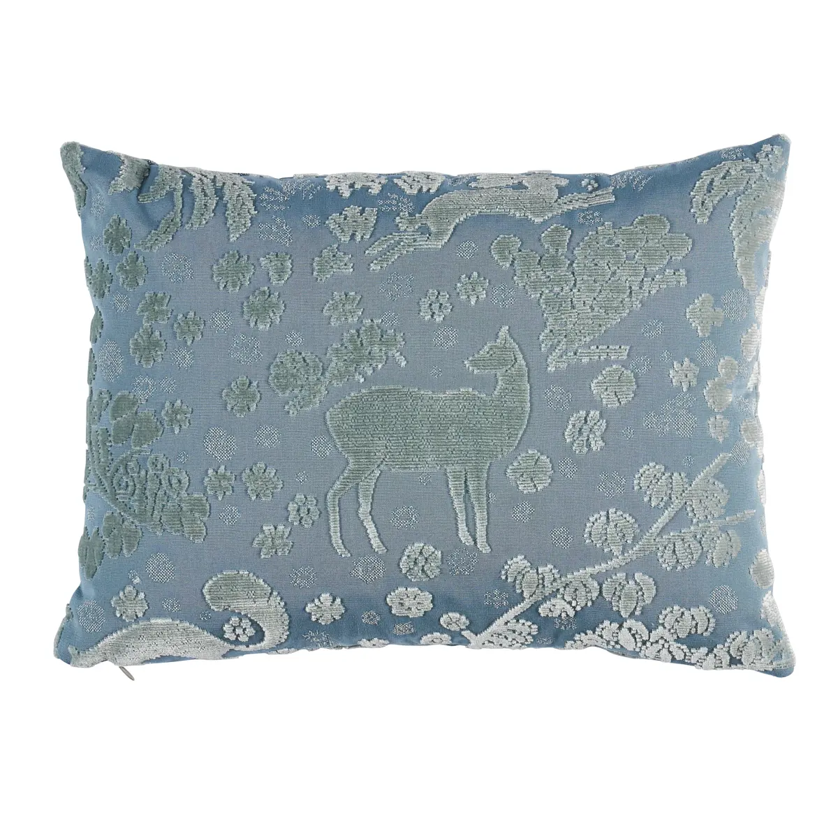 Arbor Forest Pillow_ SLATE BLUE