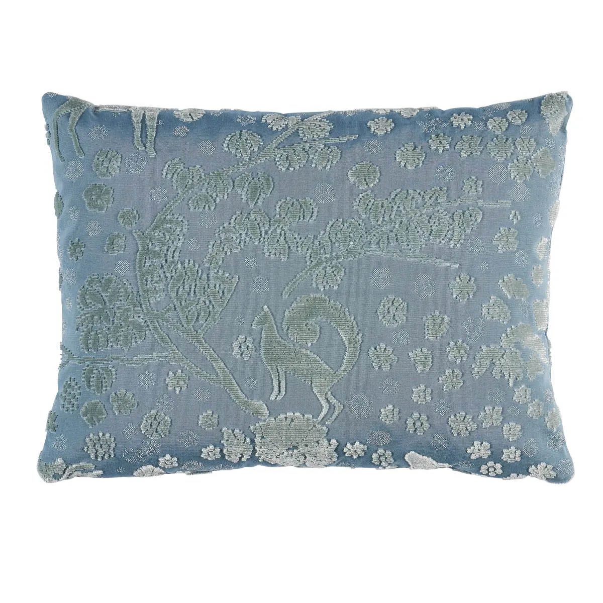 Arbor Forest Pillow_ SLATE BLUE
