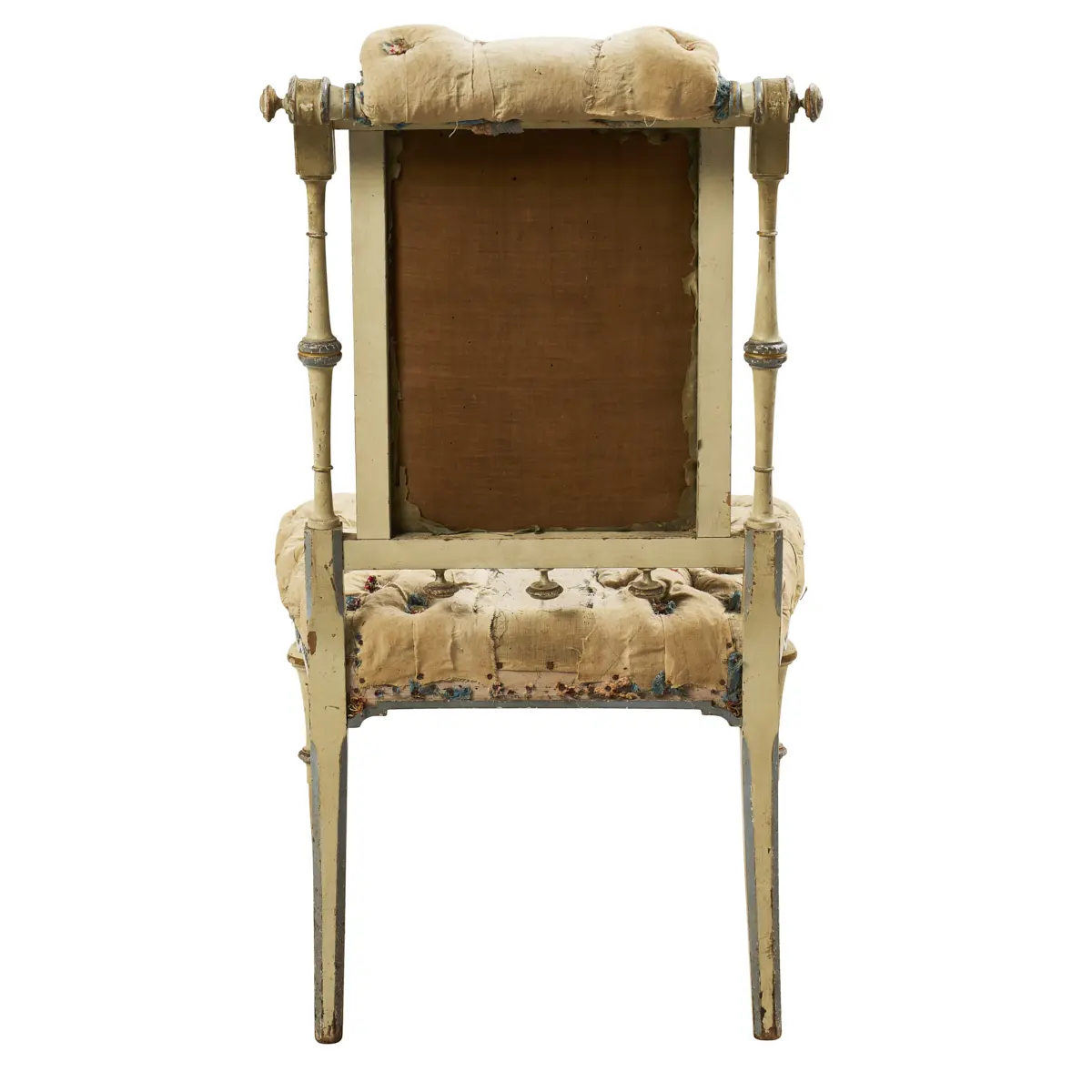 18th century slipper chair, France_ 