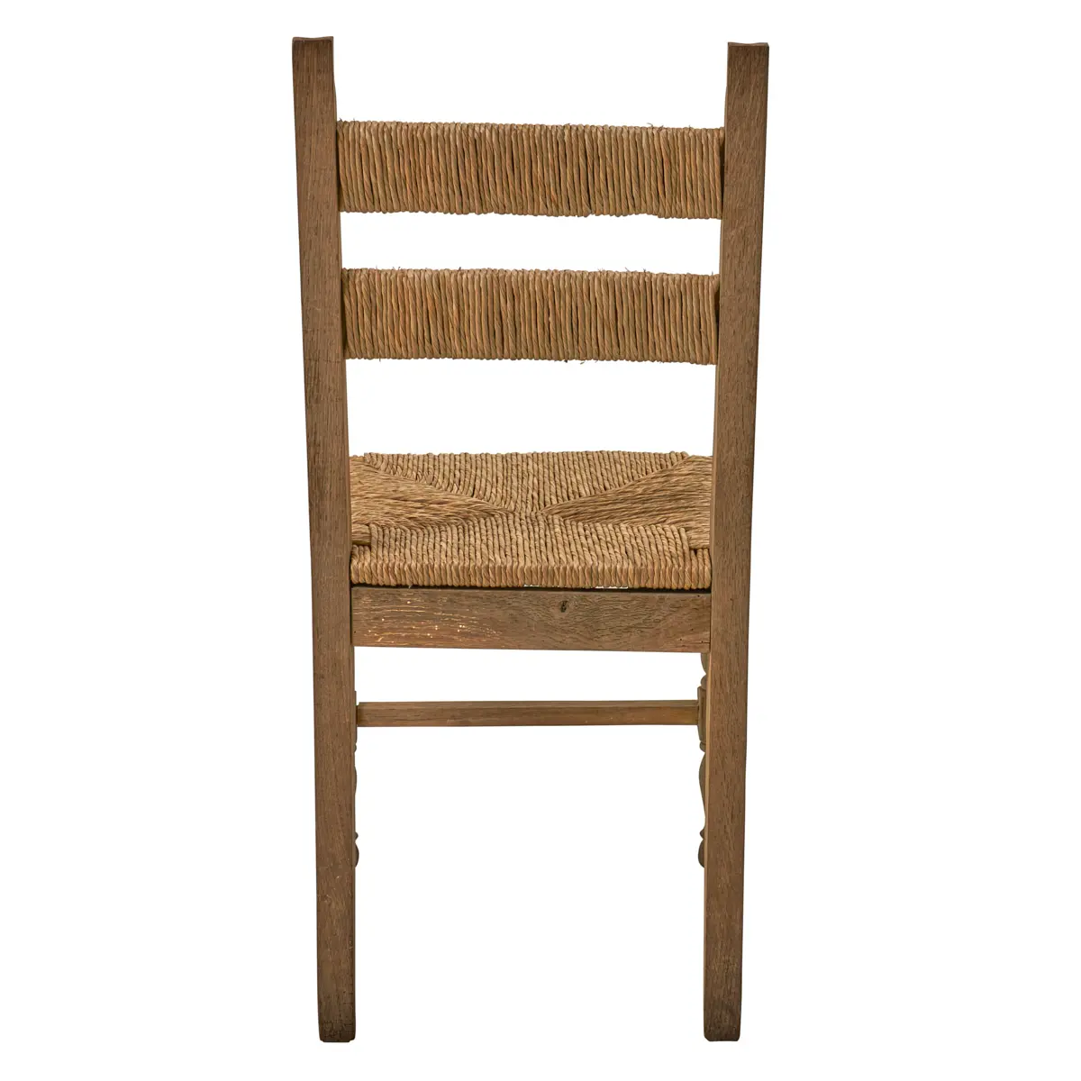 Set of 12 Oak Dining Chairs, 20th C_ 