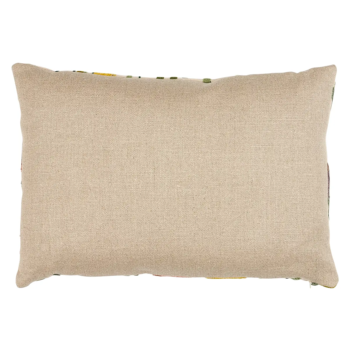 Deco Flower Embroidery Pillow_ MULTI