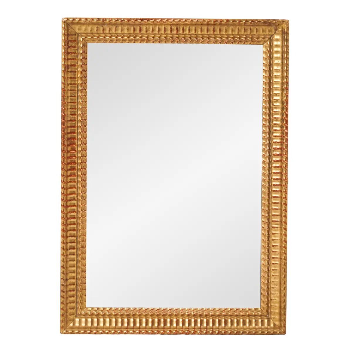 19th C. Carved and Gilded Mirror_ 