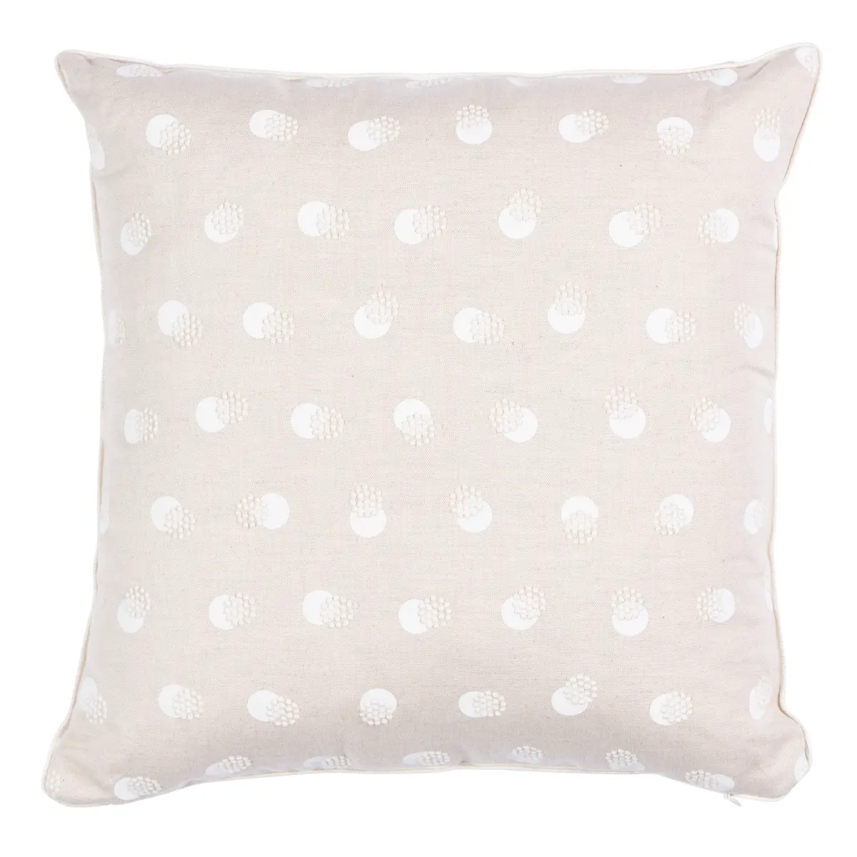 Taylor Embroidery Pillow_ IVORY ON NATURAL