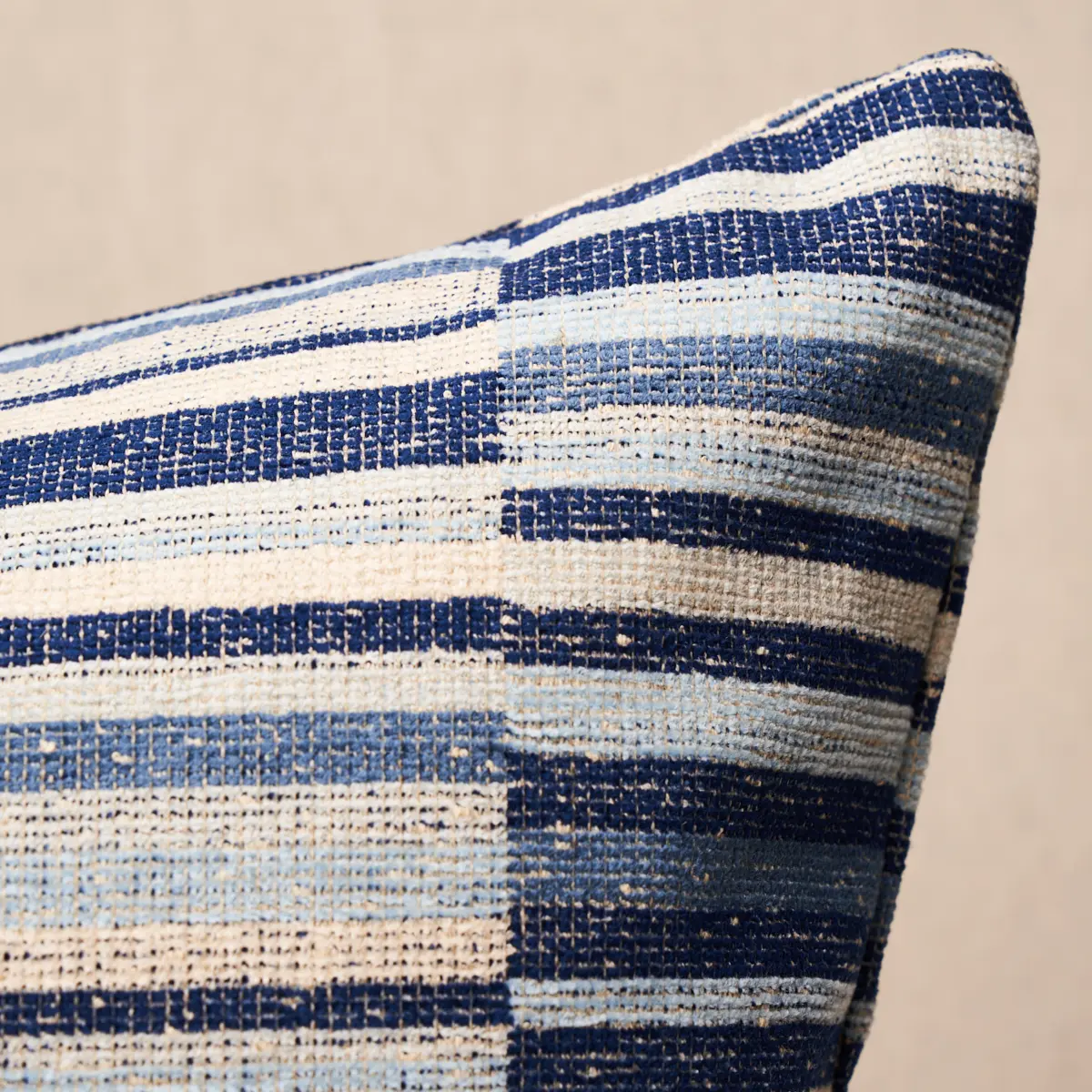 Tierra Stripe Pillow_ BLUE