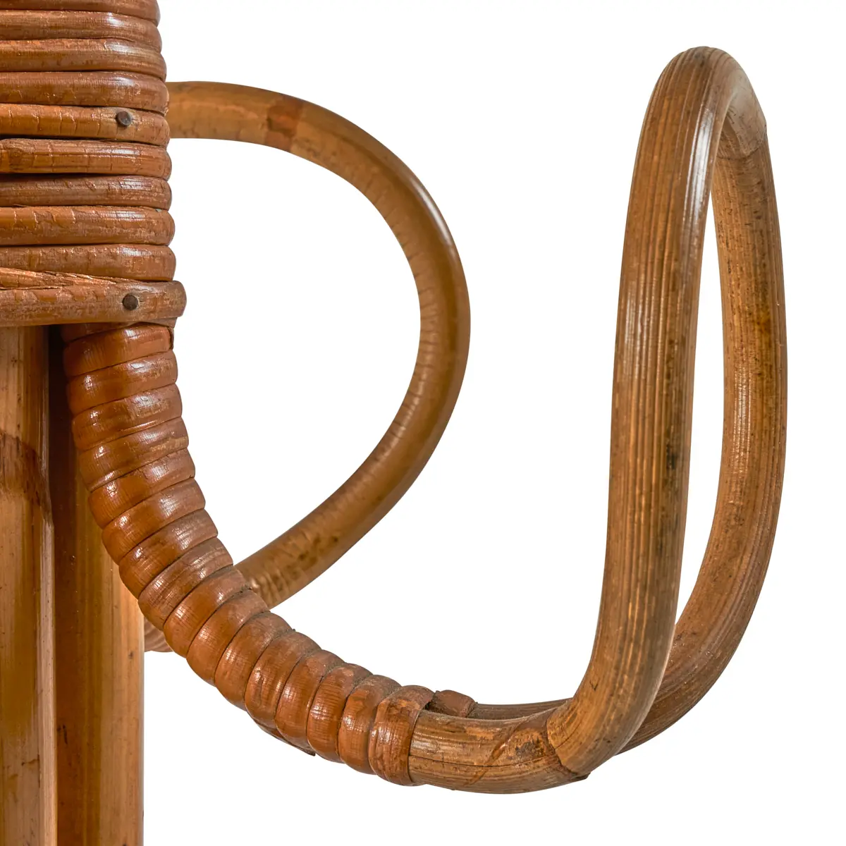 Rattan Coat Stand, South of France_ 