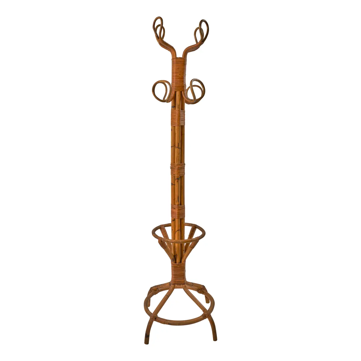 Rattan Coat Stand, South of France_ 