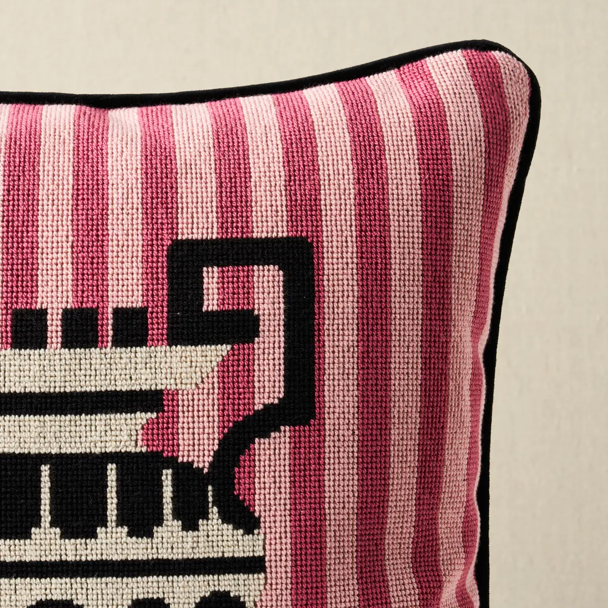 Clermont Épinglé Pillow_ PINK