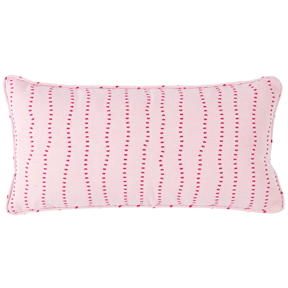 Elodie Embroidery Pillow_ ROSE