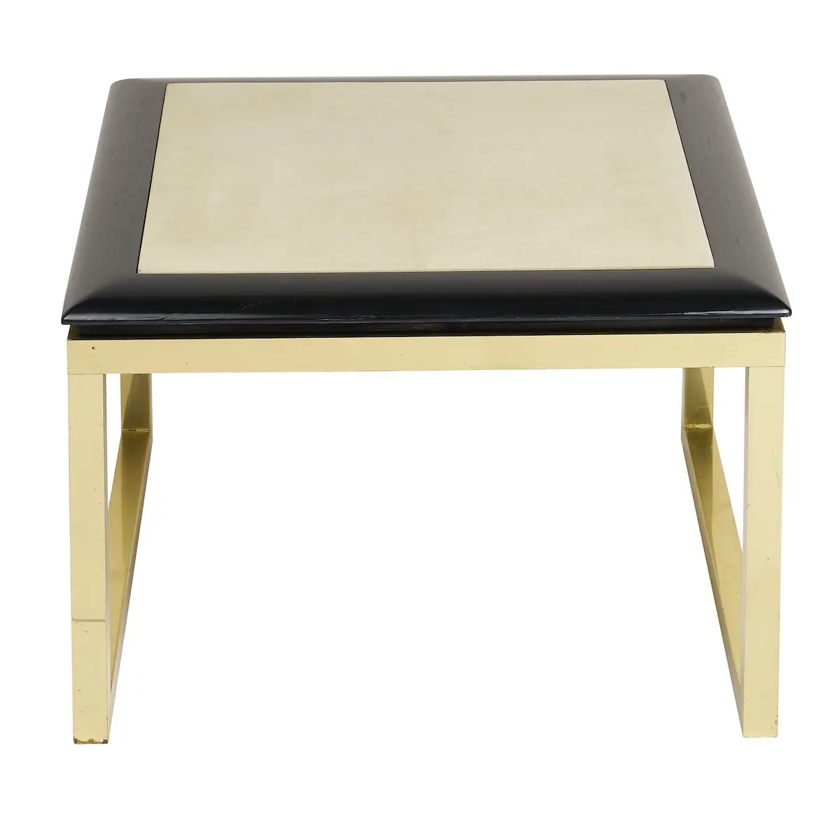 Pair of End Tables, Vellum Tops_ 