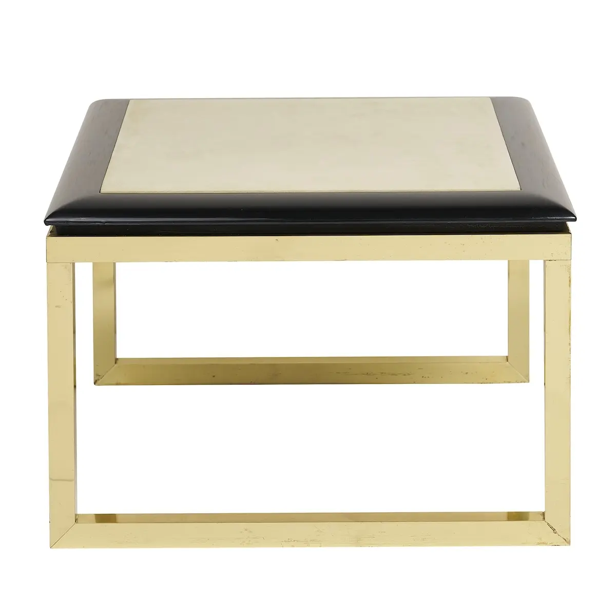 Pair of End Tables, Vellum Tops_ 