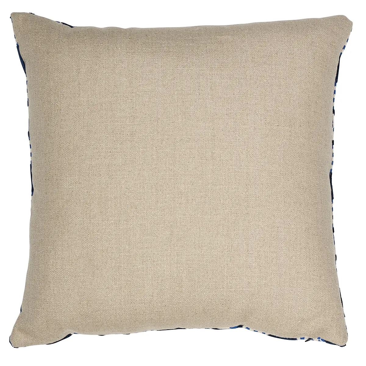 Le Moderne Cut Velvet Pillow_ COBALT