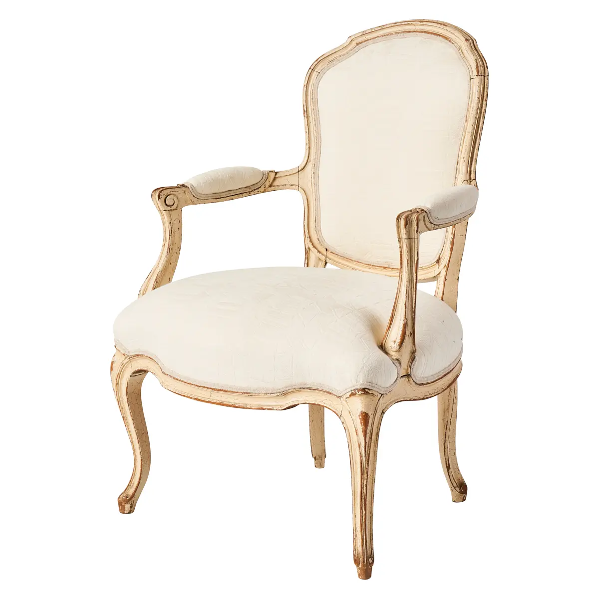 Pair of French Fauteuils, 19th C._ 