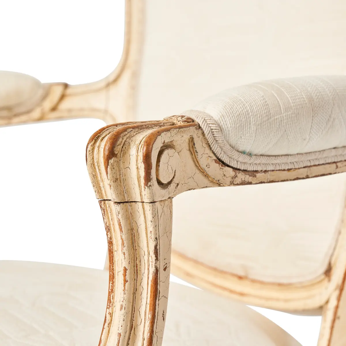 Pair of French Fauteuils, 19th C._ 