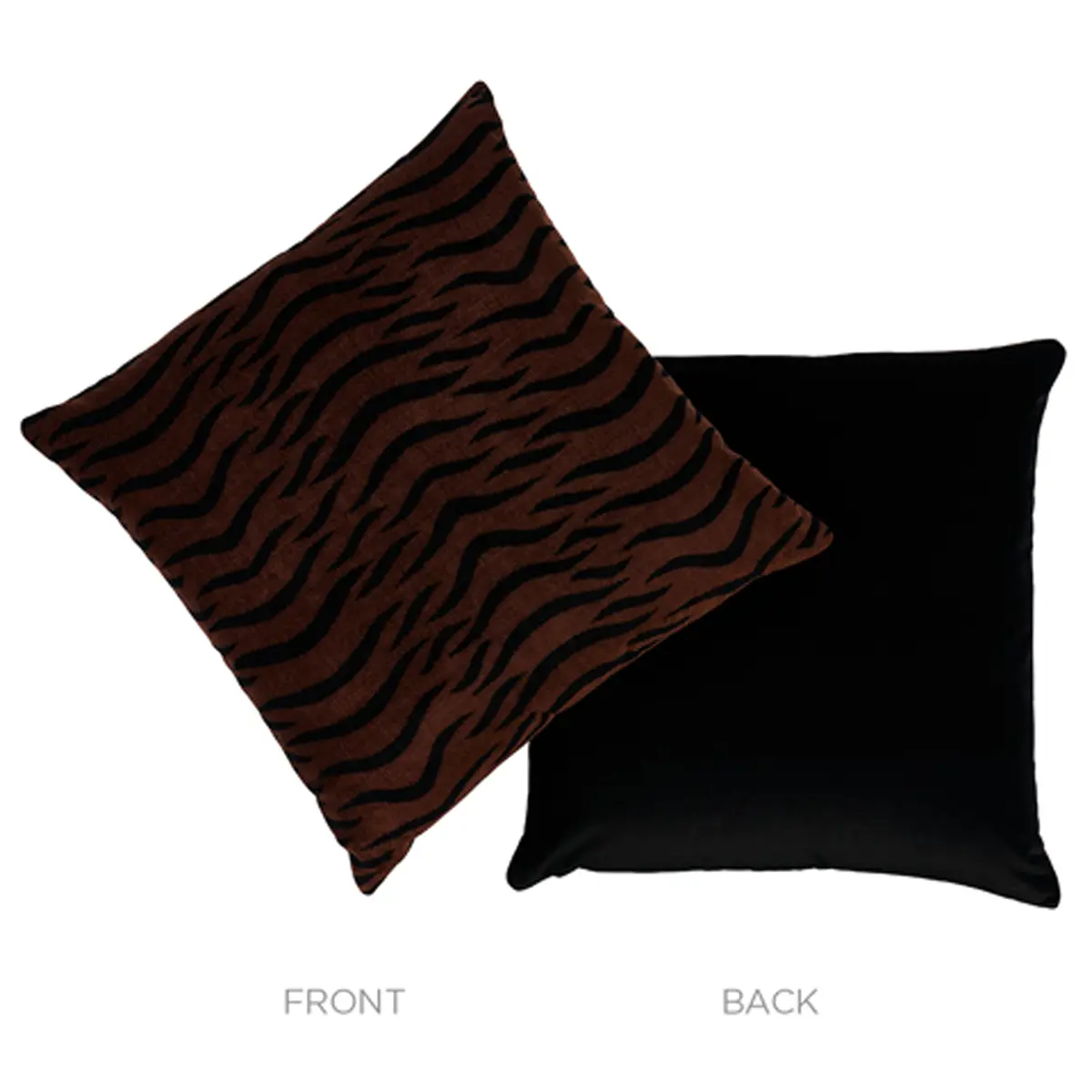 Sabi Tiger Velvet Pillow_ JAVA