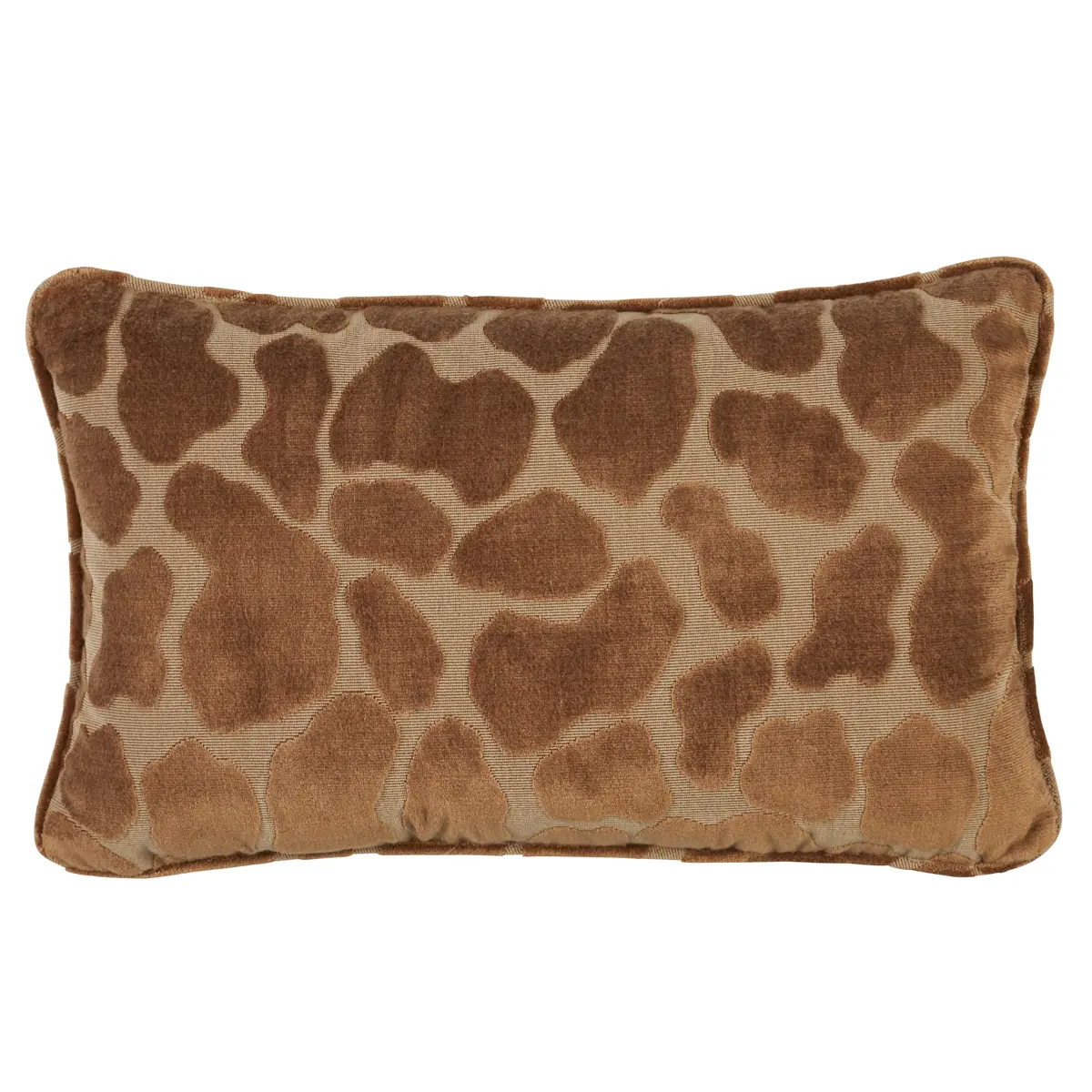 Giraffe Velvet Pillow_ SAFARI